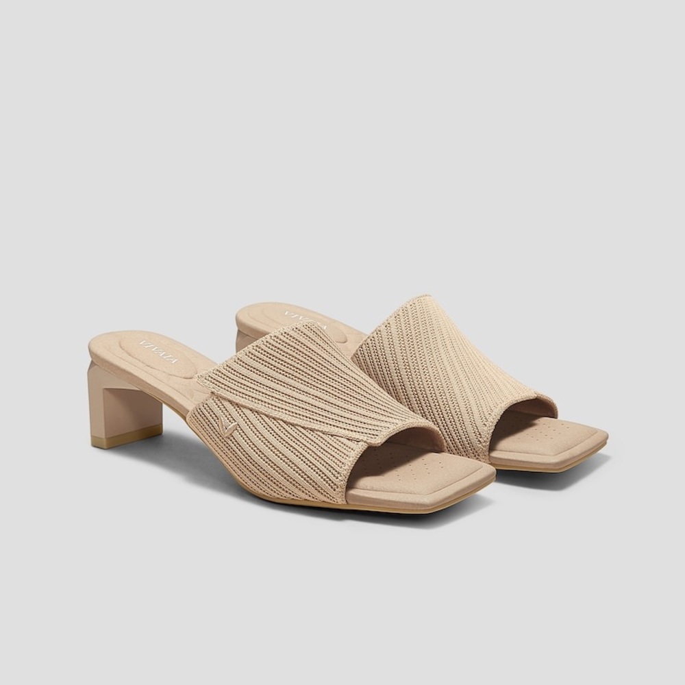 Vivaia Square-Toe Block Heel Sandals (Jade Pro) - Picture 3 of 6